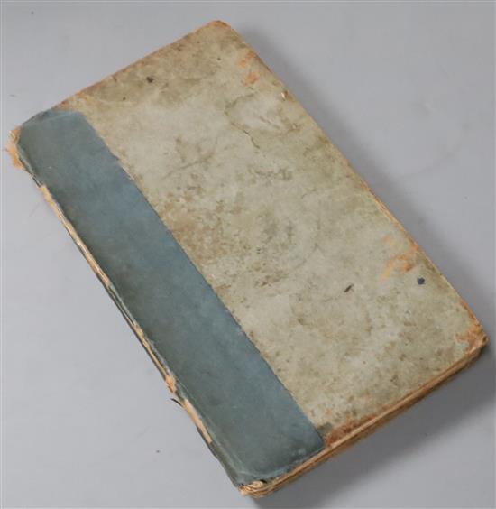 MARGATE: Keate, George - Sketches from Nature Taken and Coloured in A Journey to Margate Published From The
